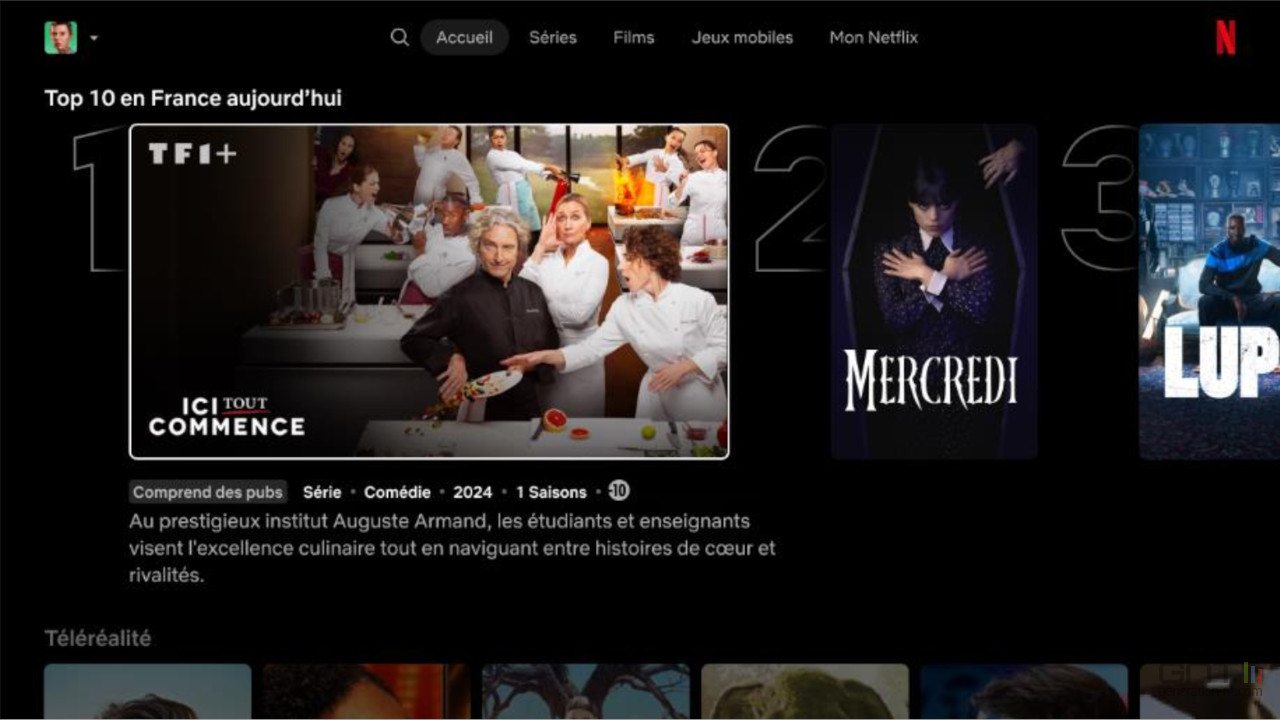 Tout TF1 prend place sur Netflix : une première mondiale