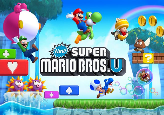 New Super Mario Bros U - artwork