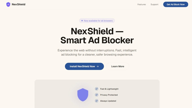 nexshield-adblocker-faux