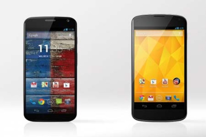 Nexus 4 vs Moto X