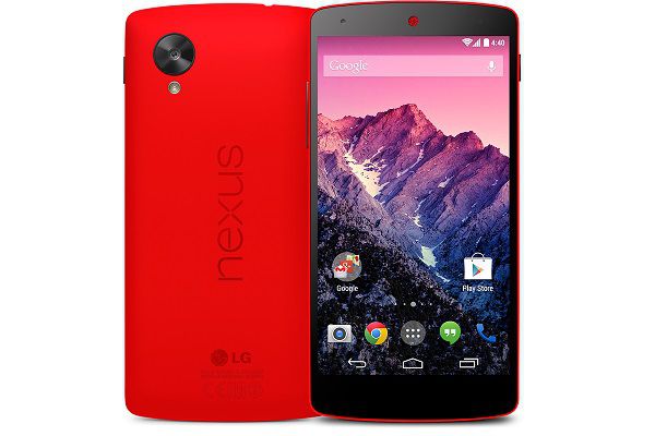 Nexus 5 rouge vignette