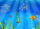 nfsCalendarUnderWater : personnaliser un PC avec des poissons
