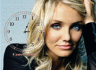 nfsCameronDiazClock : Cameron Diaz comme écran de veille