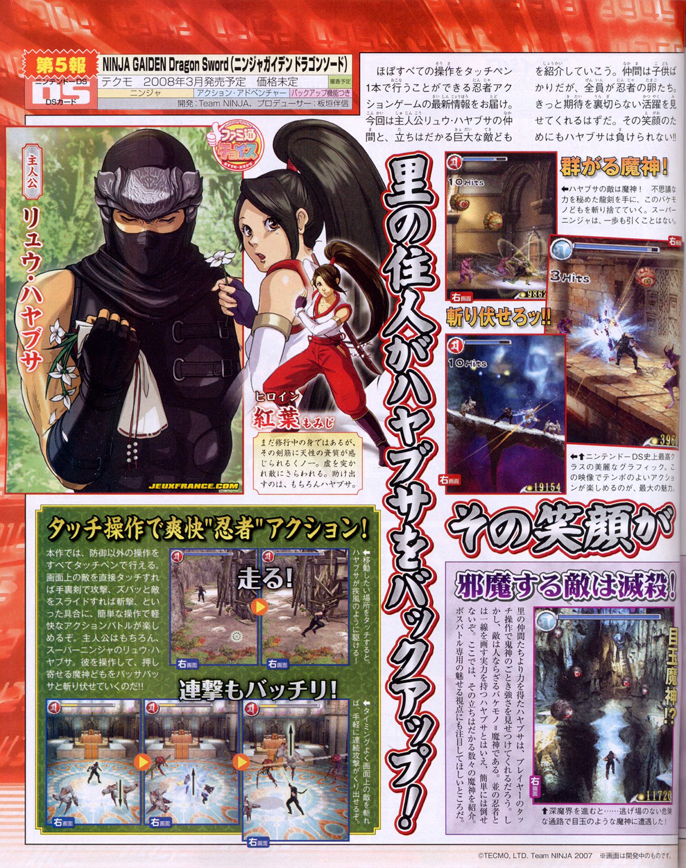 Ninja Gaiden Dragon Sword 2