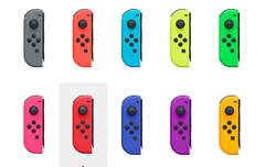 Nintendo Switch couleurs