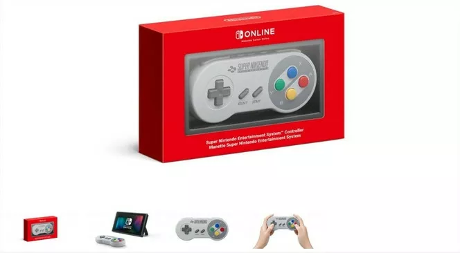 Nintendo Switch manette SNES