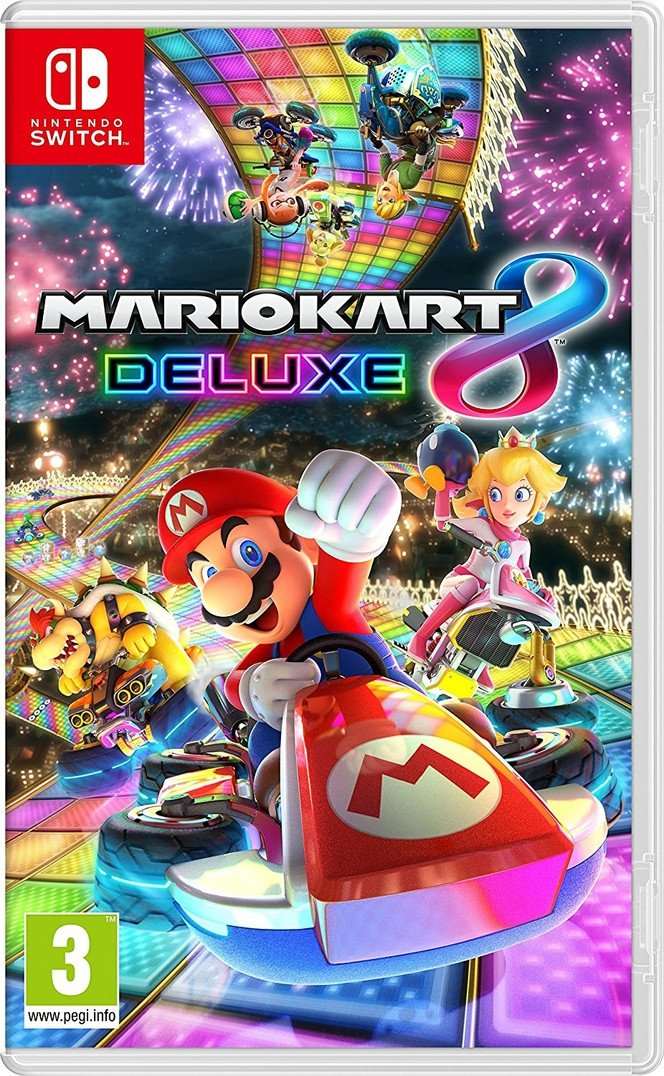 Nintendo Switch Mario Kart 8 Deluxe.