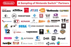 Nintendo Switch - partenaires