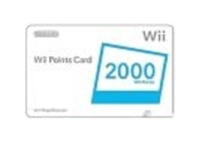 Nintendo Wii - Carte Points Wii (Small)