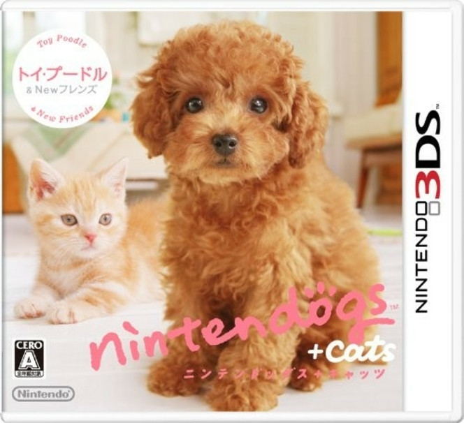 Nintendogs + cats Toy Poodle - jaquette