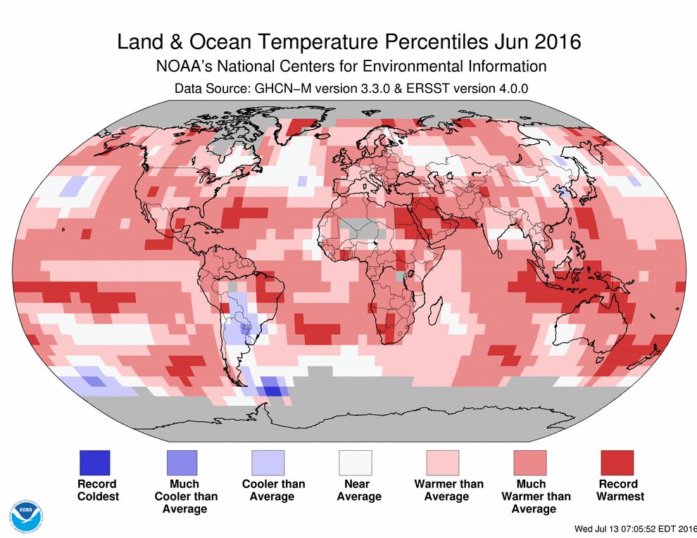 NOAA-temperature-juin-2016