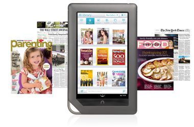 NookColor newsstand