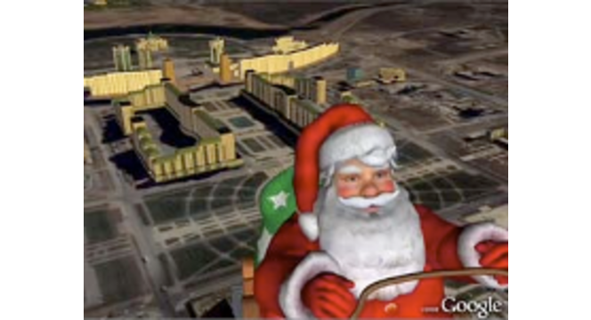 Google suit le Père Noël à la trace avec Maps et Earth