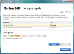 Norton 360 analyse rapide