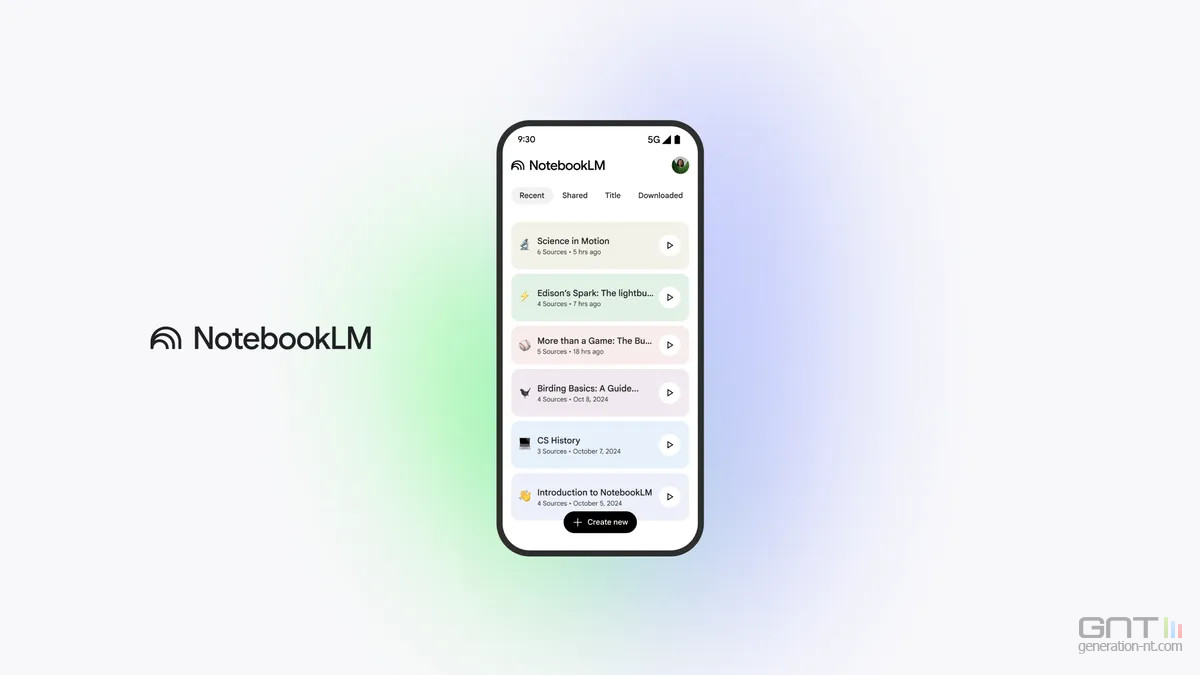 NotebookLM : Google lance enfin une application