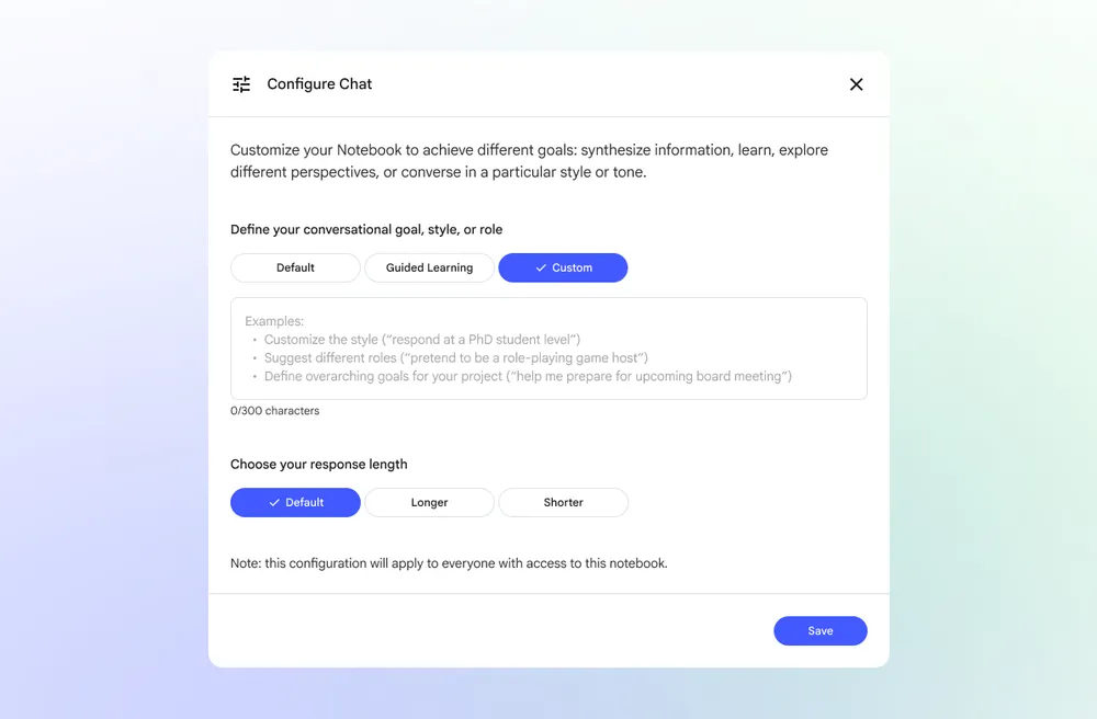notebooklm-personnalisation-chat