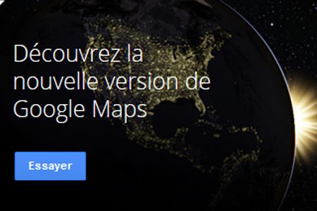 nouveau google maps