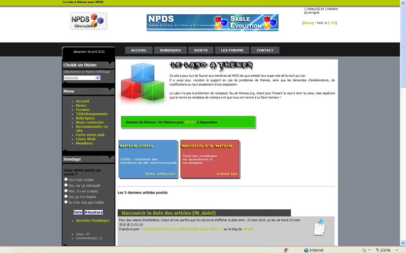 NPDS screen2