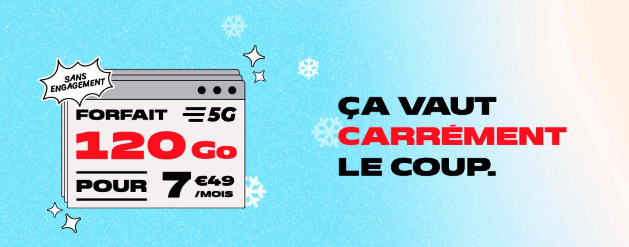 NRJ Mobile 120 Go 5G 