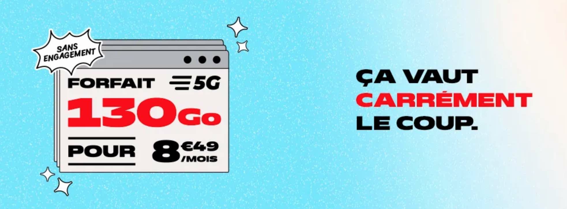 NRJ Mobile 130 Go 5G