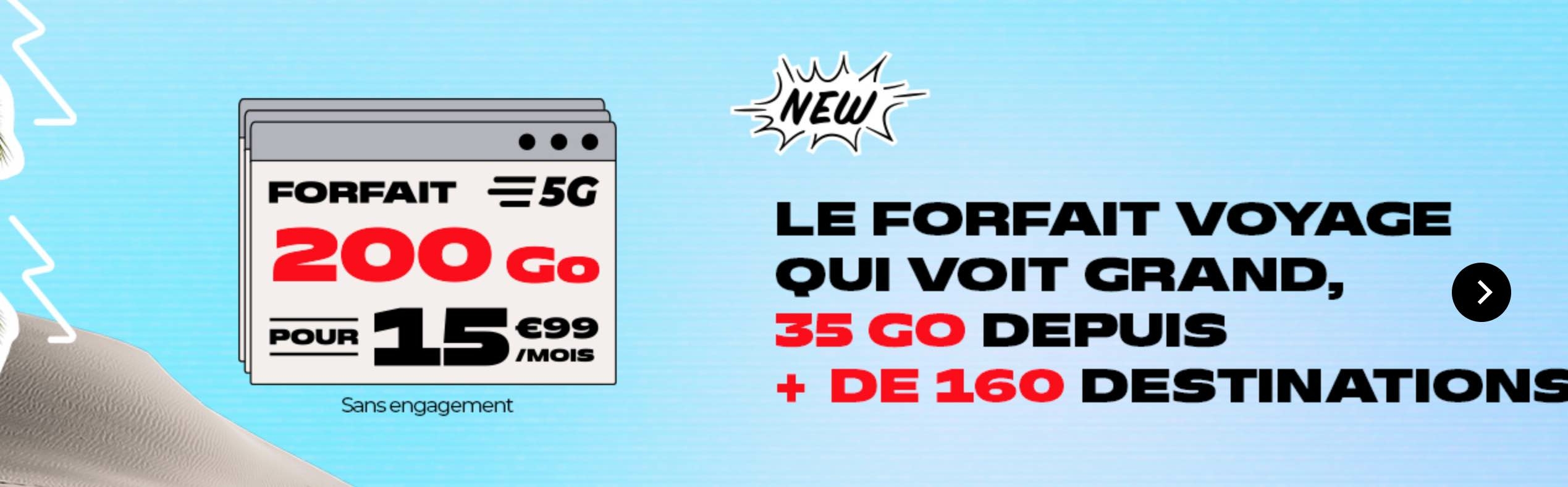 NRJ Mobile 200 Go 5G