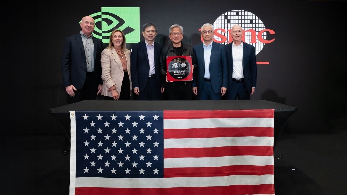 Nvidia Blackwell TSMC production USA