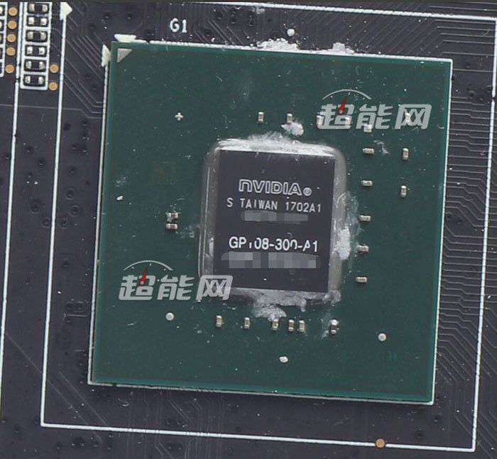 Nvidia GT 1030 puce