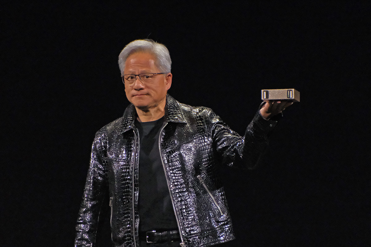 Nvidia Project DIGITS Jensen Huang intelligence artificielle