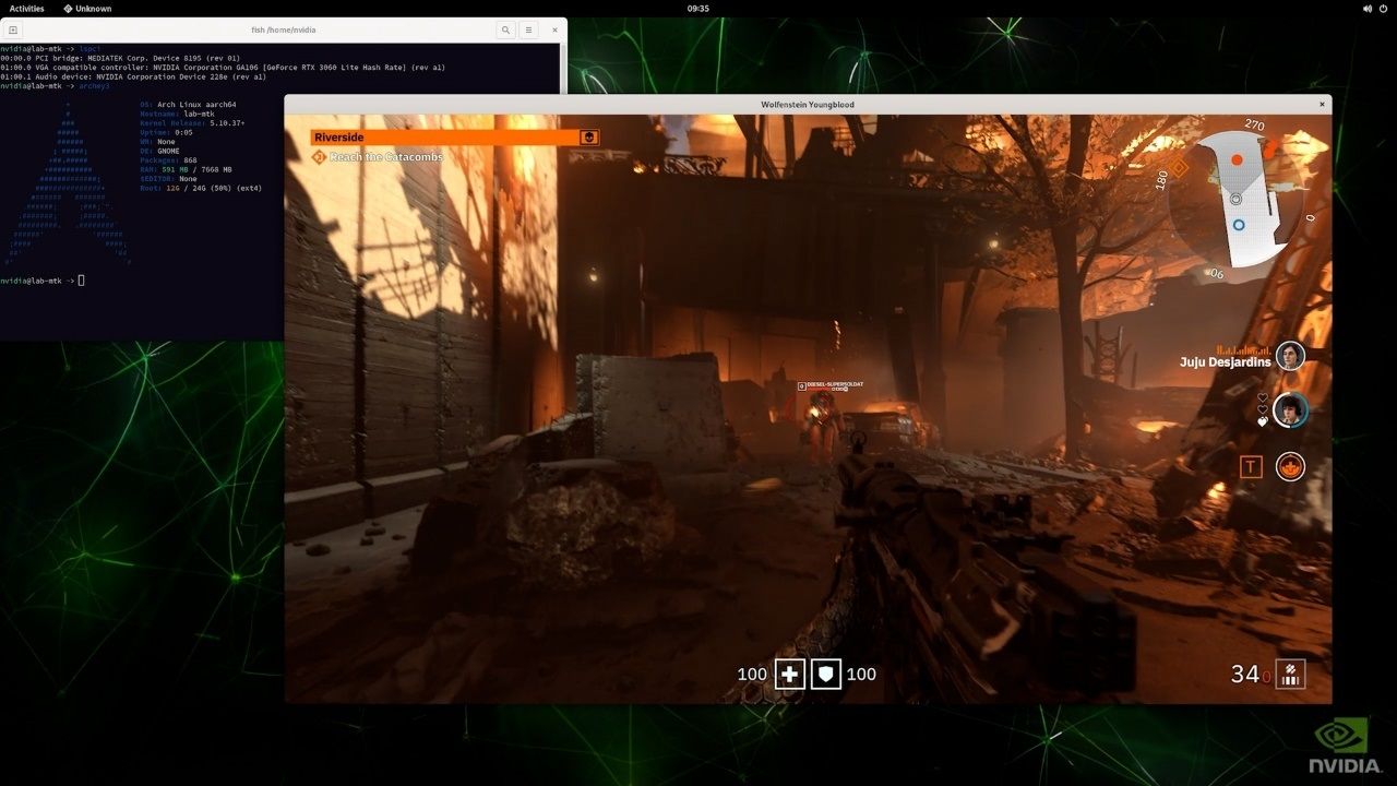 Nvidia Ray tracing dlss ARM
