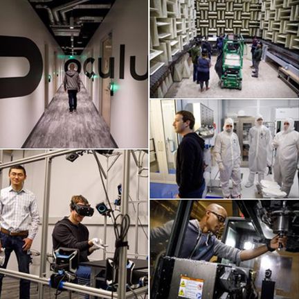 Oculus Lab Mark Zuckerberg