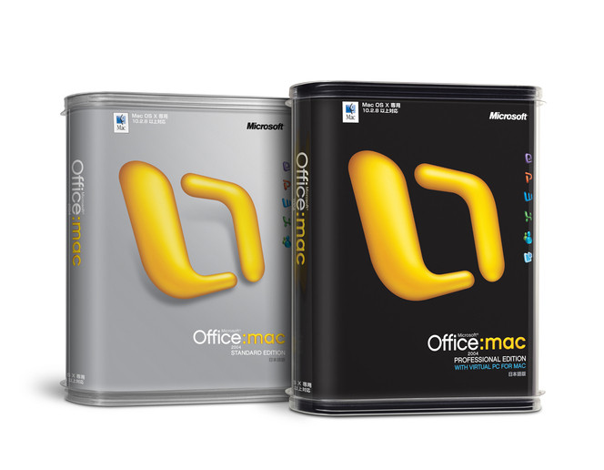 Office 2004 pour Macintosh