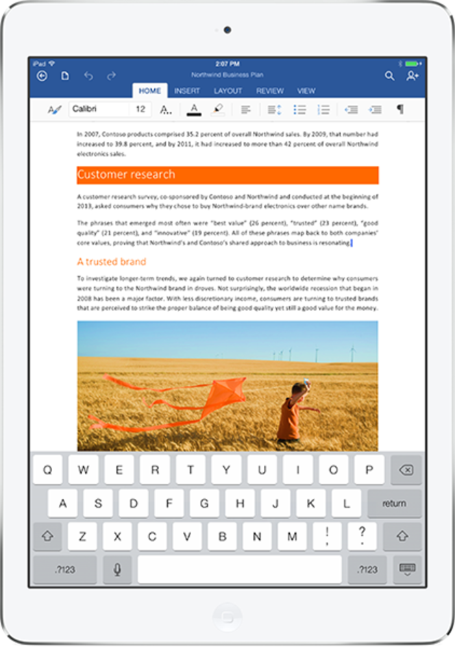 Office-pour-iPad-Word-1