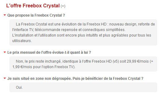 Offre crystal