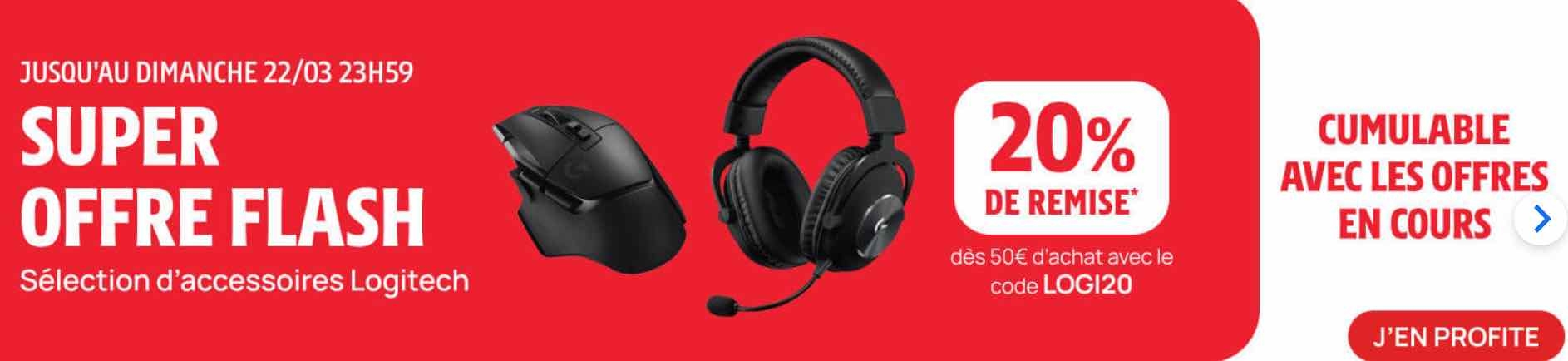 Logitech Darty Flash-Angebot