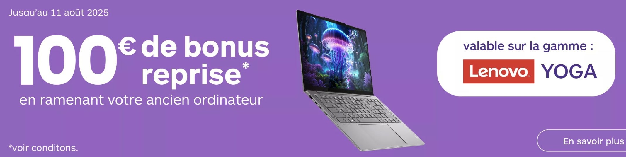 offre Lenovo Yoga Boulanger