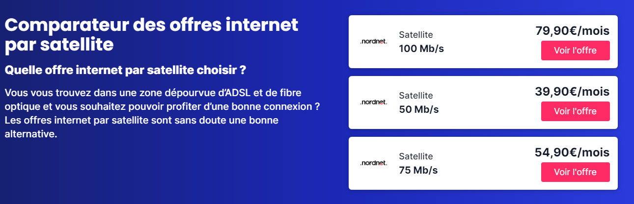 offre satellite ariase