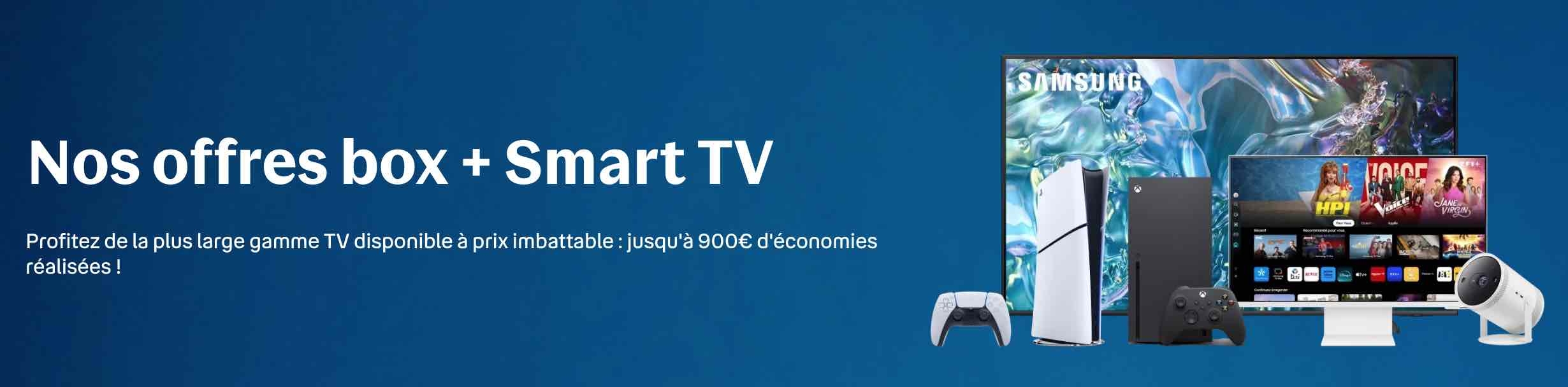 offres box + smart TV Bouygues Telecom