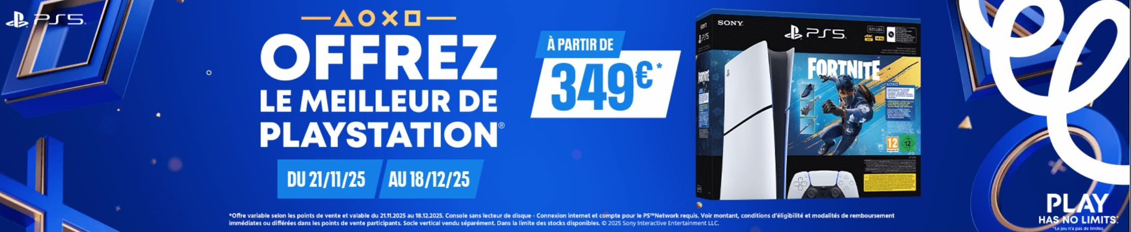 offres PS5 Cdiscount