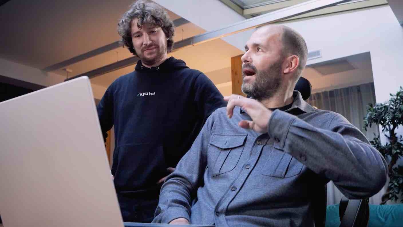 Olivier Goy et Gabriel - Kyutai Invincible Voic.