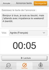ON Voicefeed : messagerie vocale personnalisable sur iOS