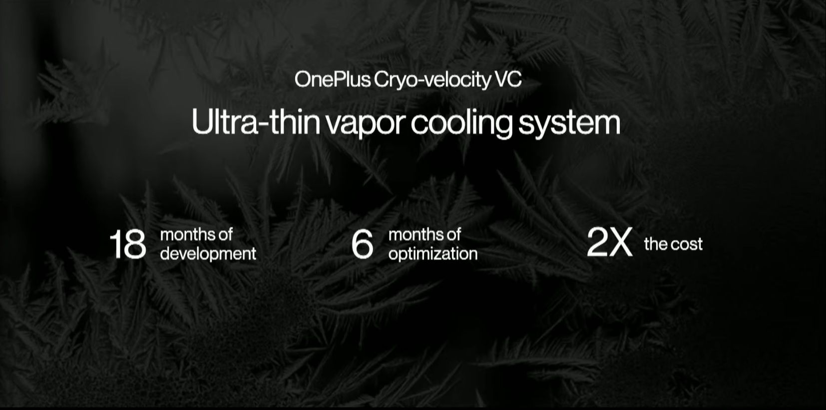 OnePlus 10T refroidissement