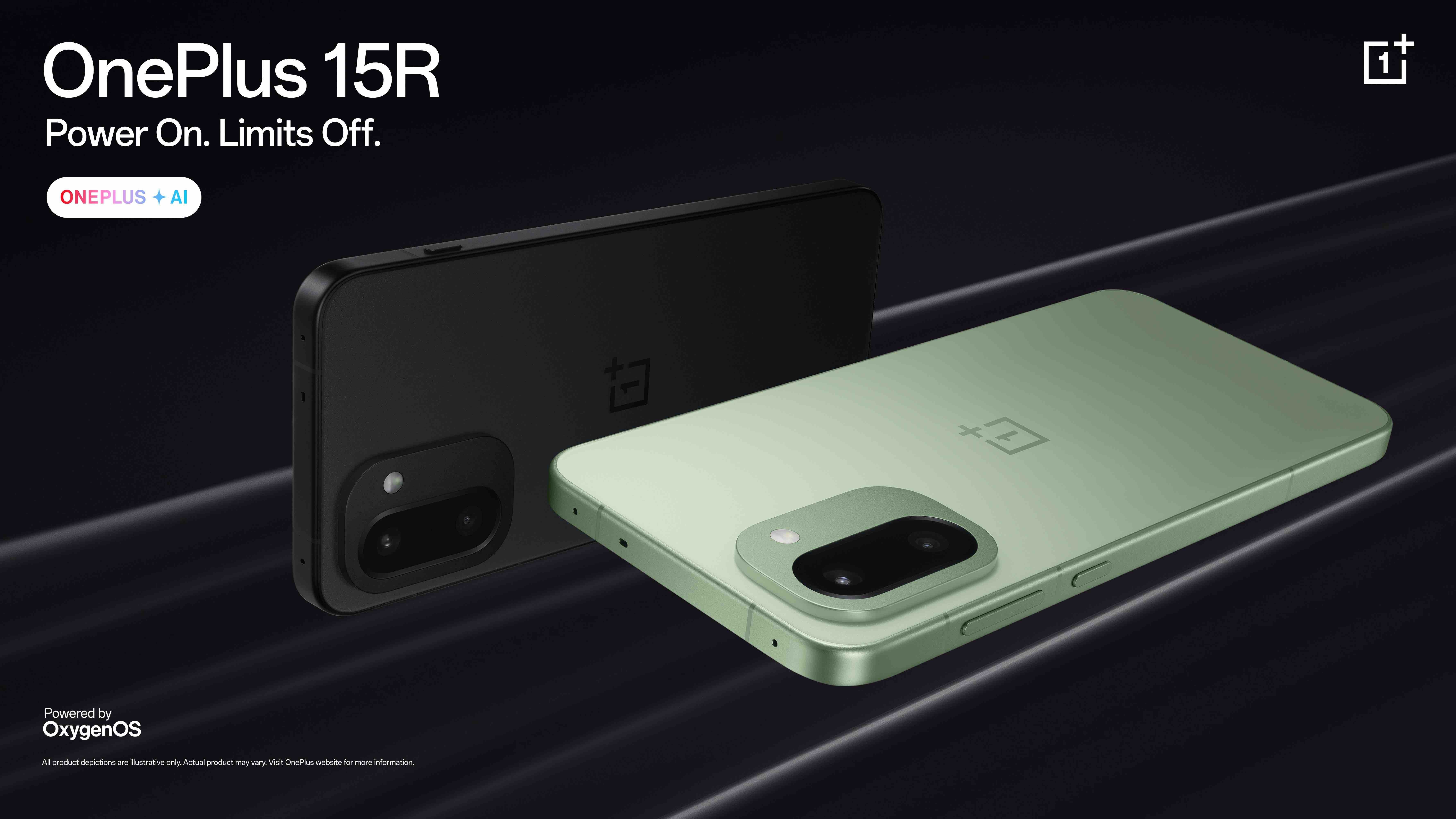OnePlus 15R.