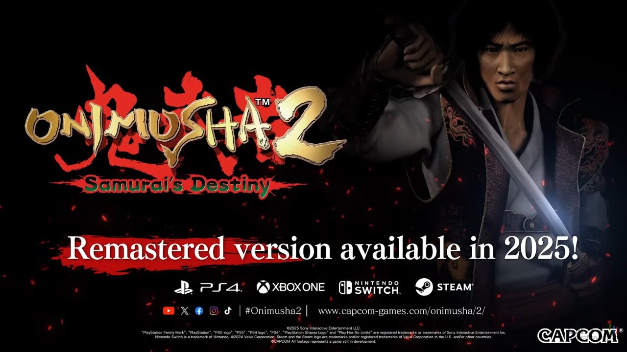 Onimusha 2 annoncé en remaster