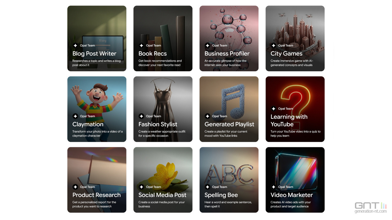 Pour des apps IA sans coder, Opal de Google s'étend à de nouveaux pays