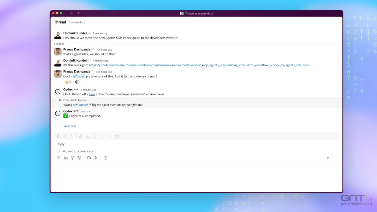 Codex : OpenAI rend son assistant de codage accessible à tous avec des nouveautés