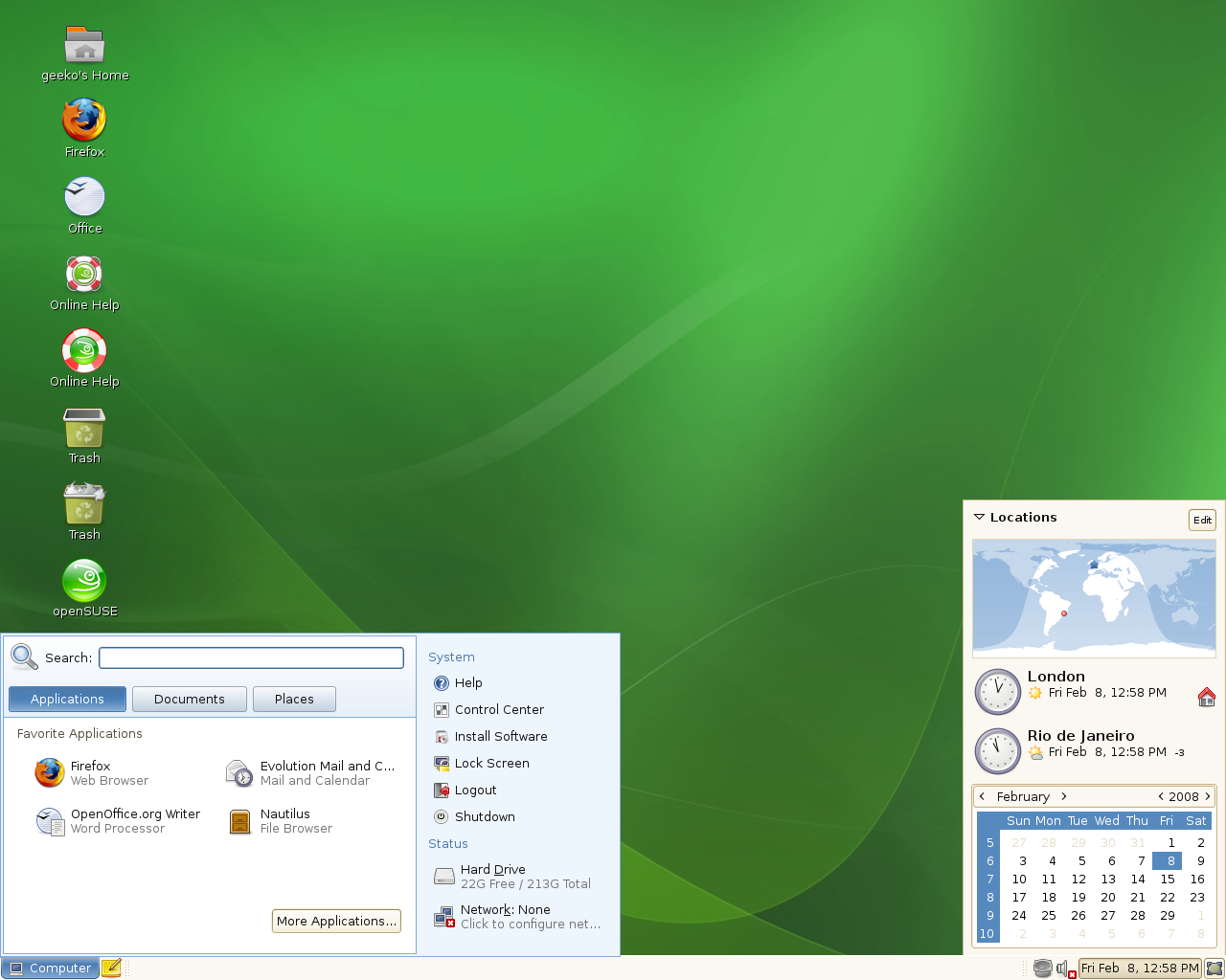 openSUSE_11_Gnome