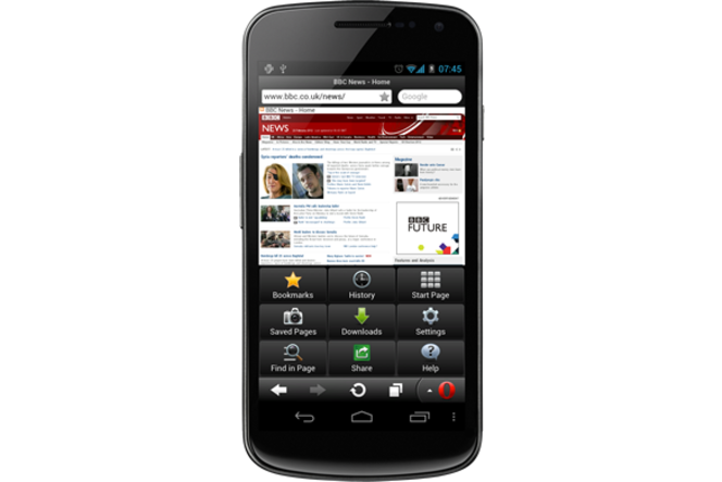 Opera Mini 7 Android