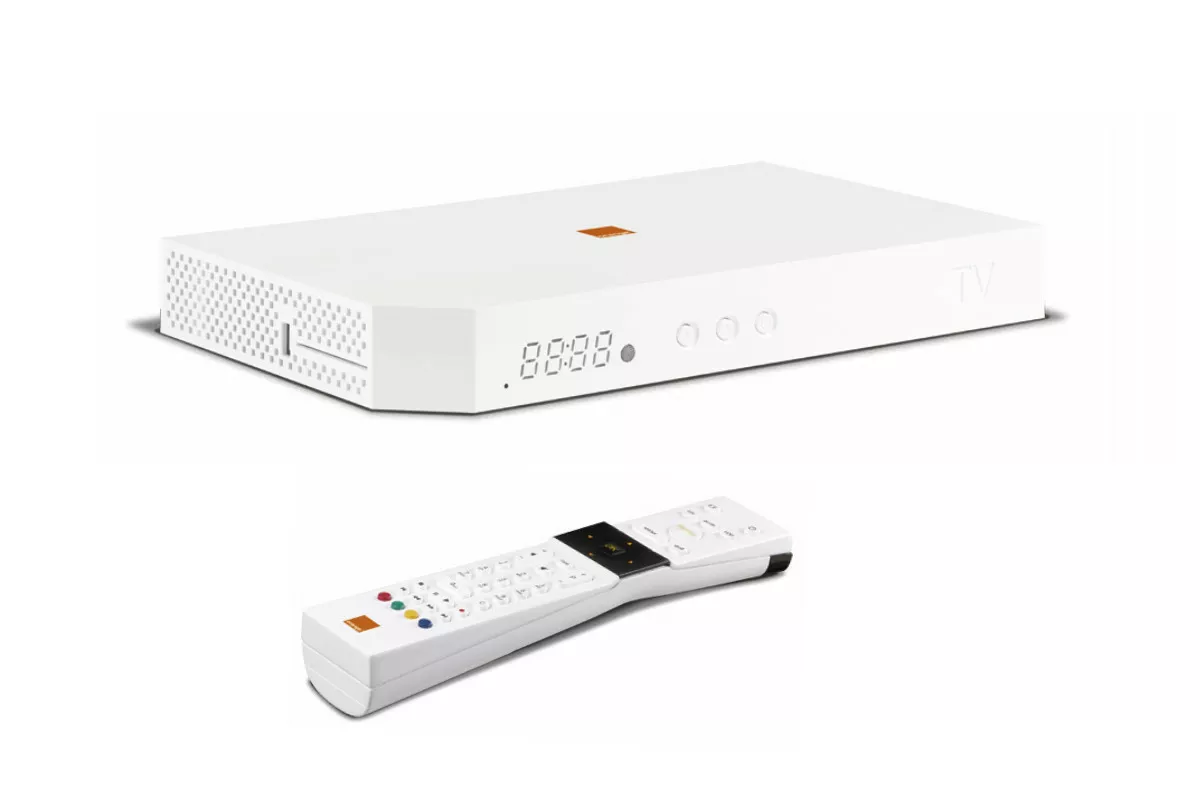 Décodeur TV UHD orange 4 K - Wifi avec Télécommande