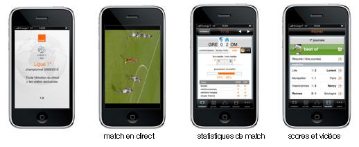 Orange Ligue 1 iPhone
