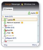 Orange Messenger by Windows Live